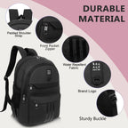 9602 College Bag - Black