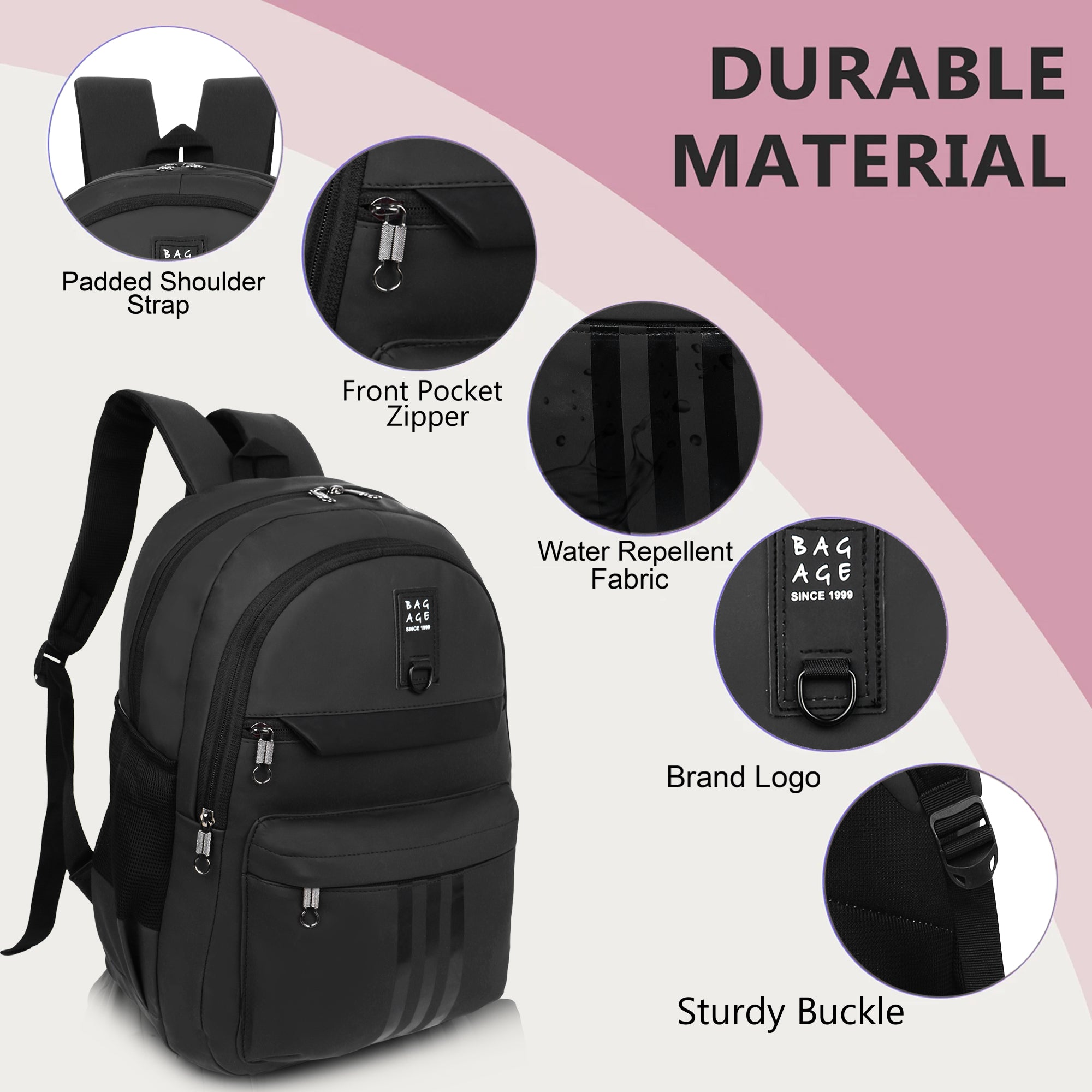9602 College Bag - Black