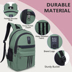 9602 College Bag - Olive Green