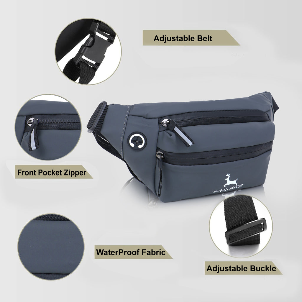 001 Fanny Pack - Grey