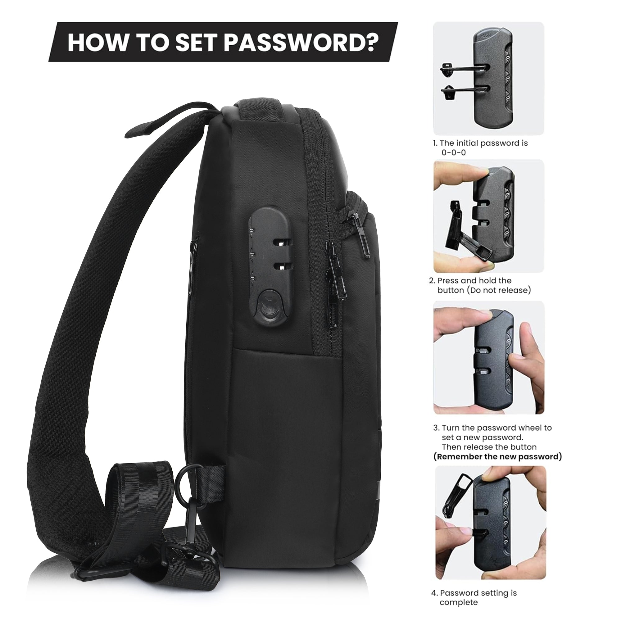 5005 Sling Bag - Black
