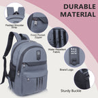 9602 College Bag - Grey