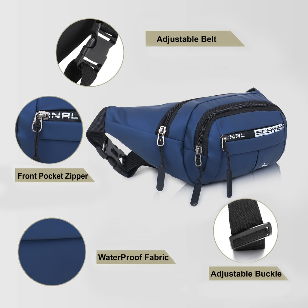 002 Fanny Pack - Navy Blue