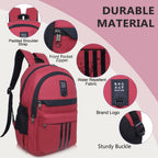 9602 College Bag - Red
