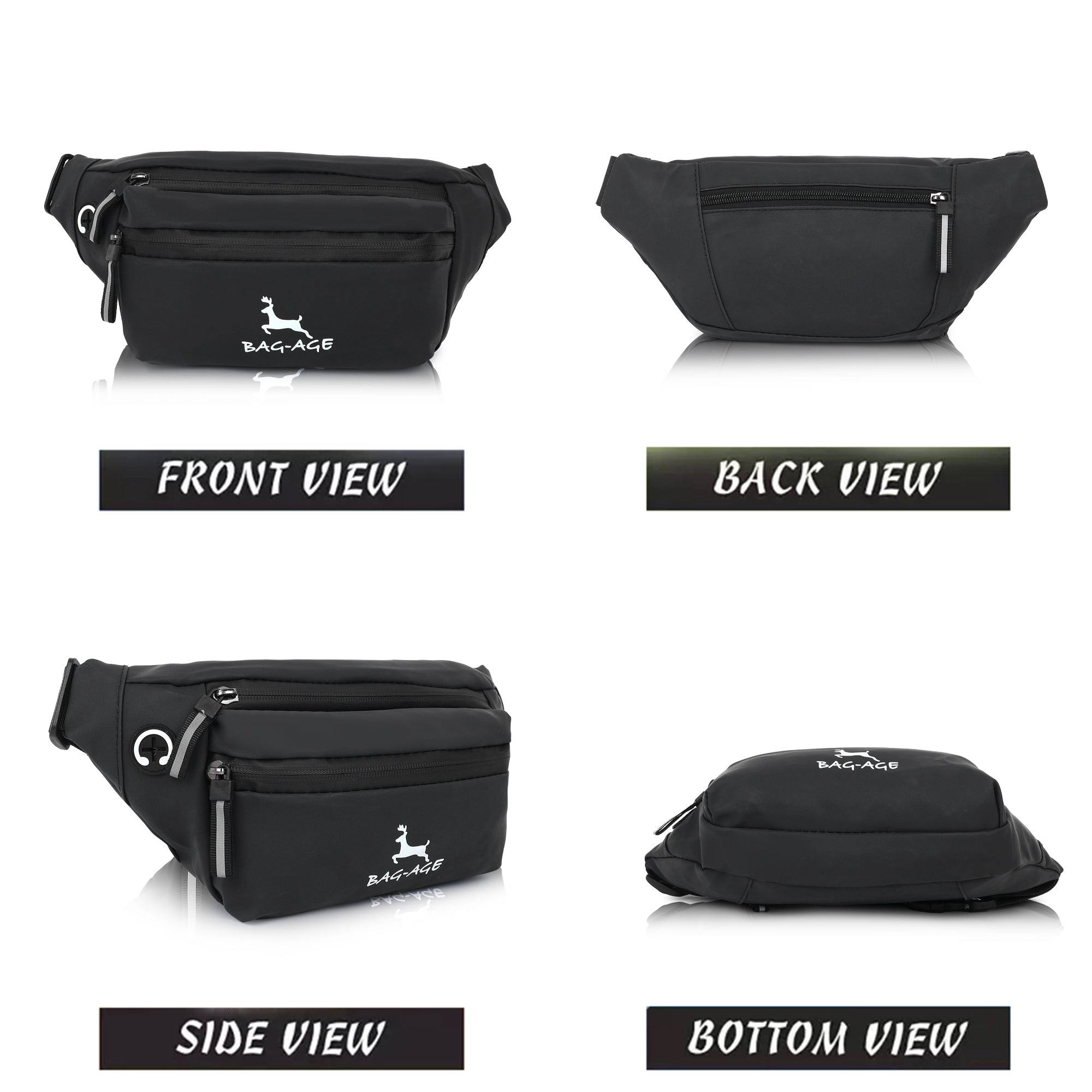 001 Fanny Pack - Black