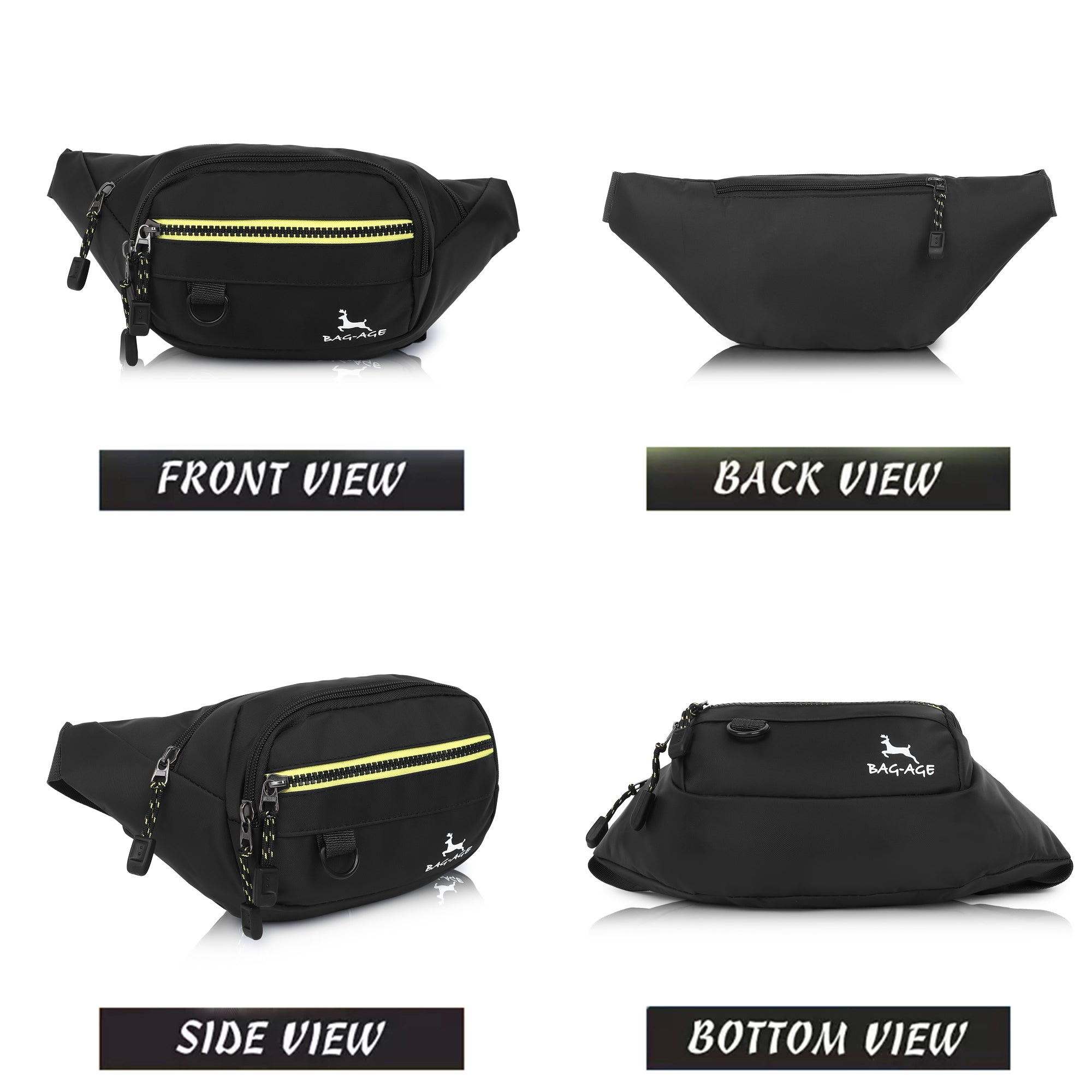 003 Fanny Pack - Black