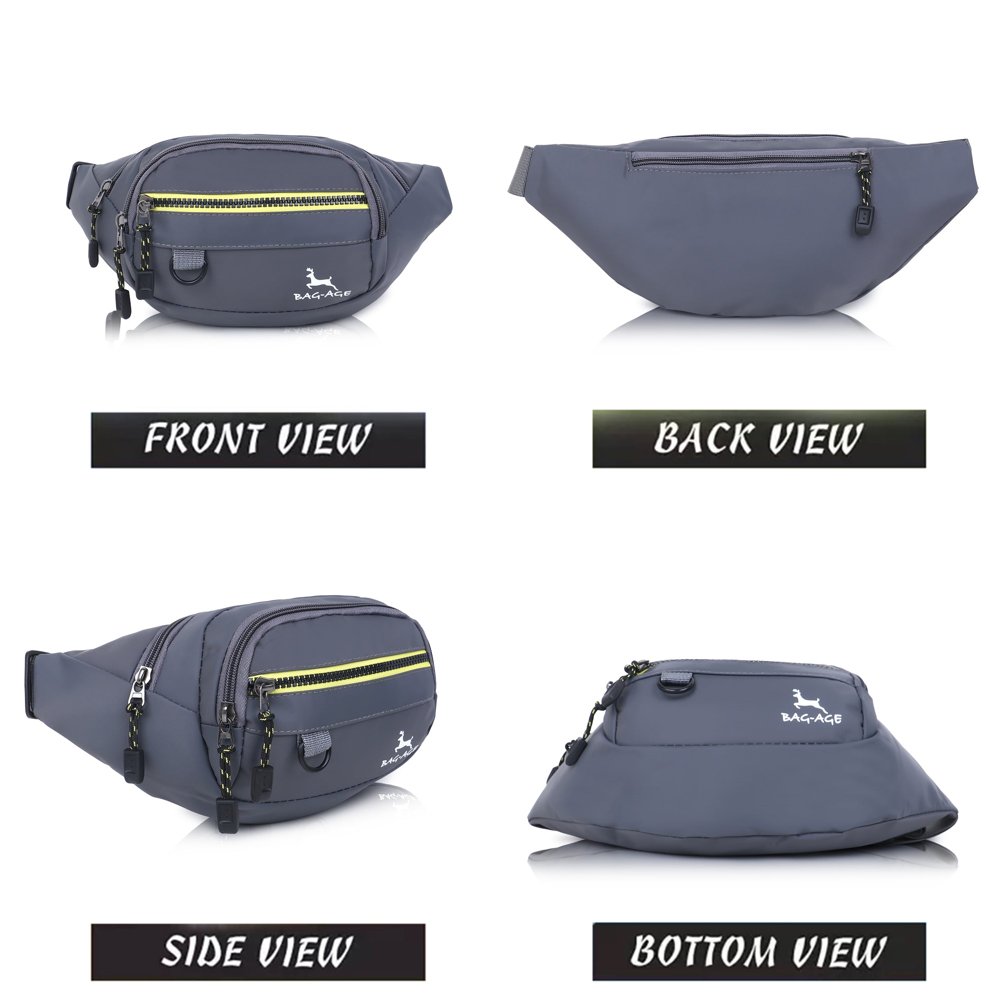 003 Fanny Pack - Grey