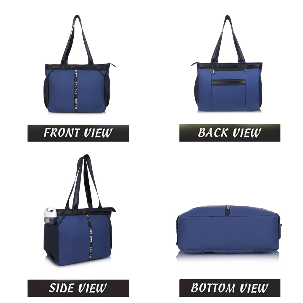 HB44S Tote Bag (13") - Navy Blue