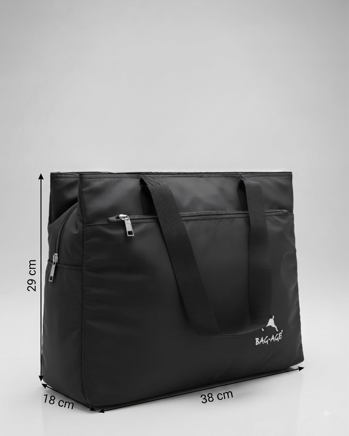BAG-AGE HB08 Tote Bag - Black