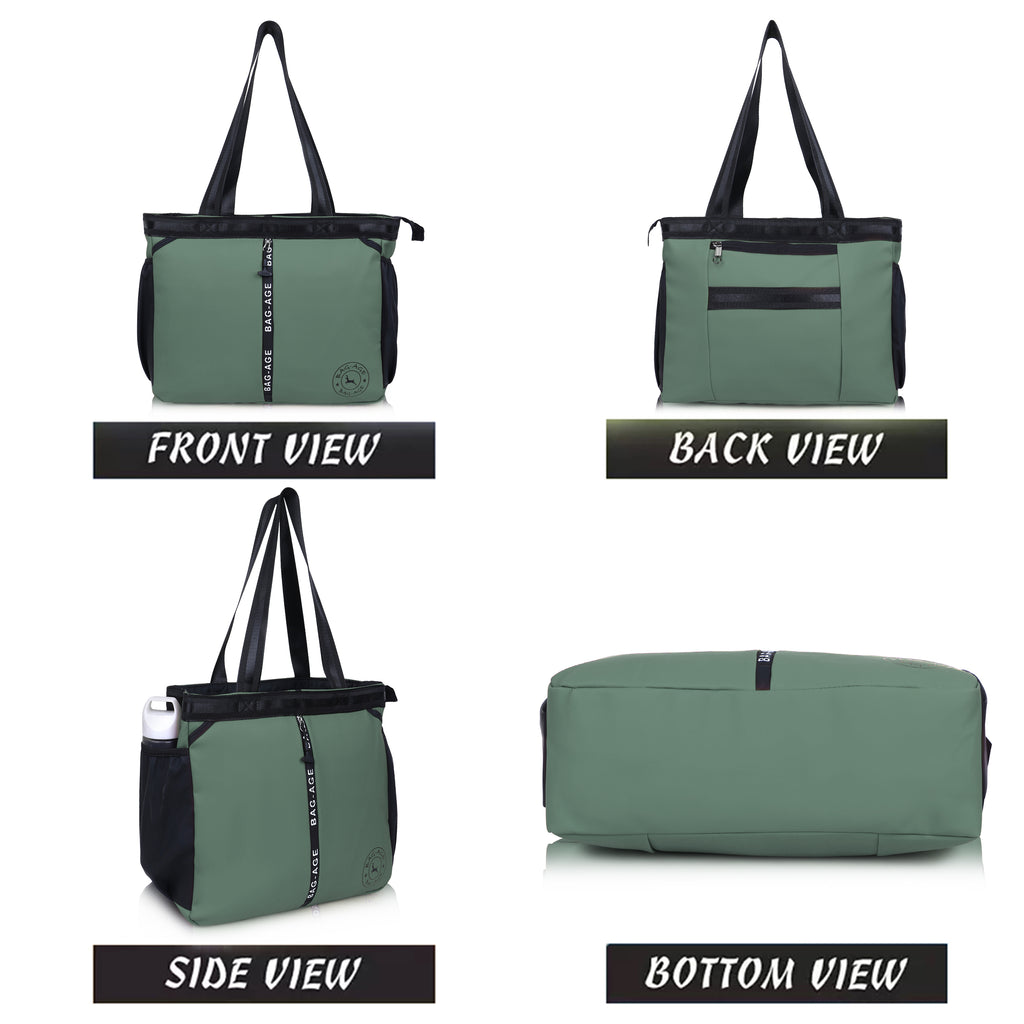 HB44 Tote Bag (15") - Olive Green