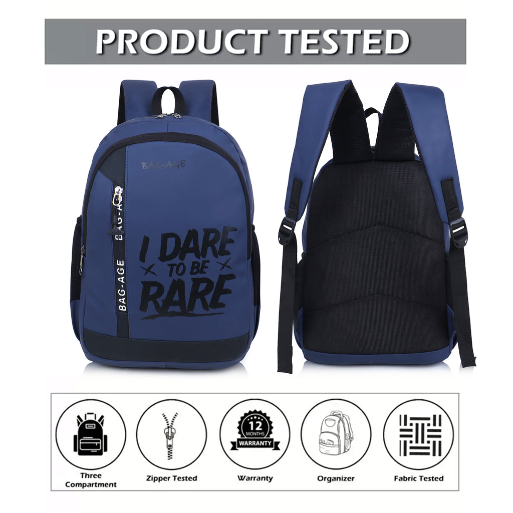 9603 College Bag - Navy Blue