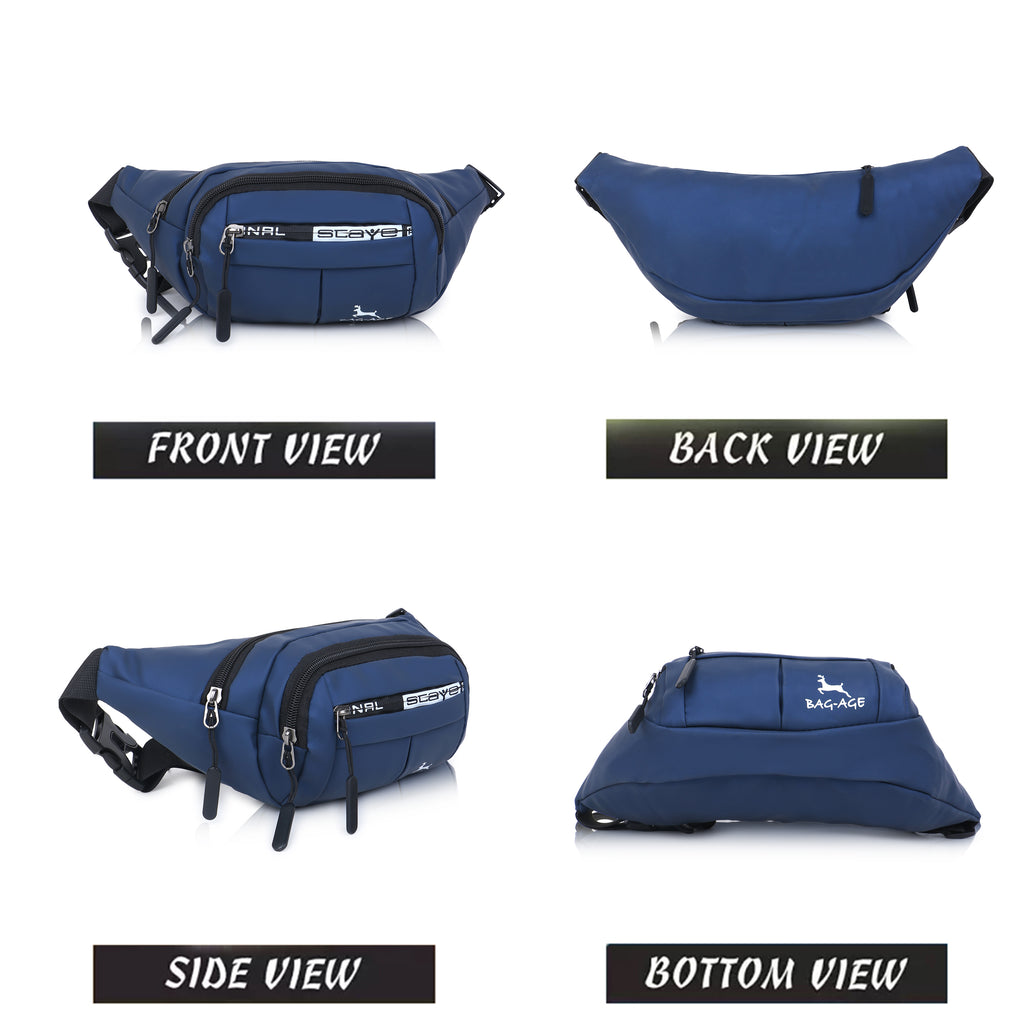 002 Fanny Pack - Navy Blue