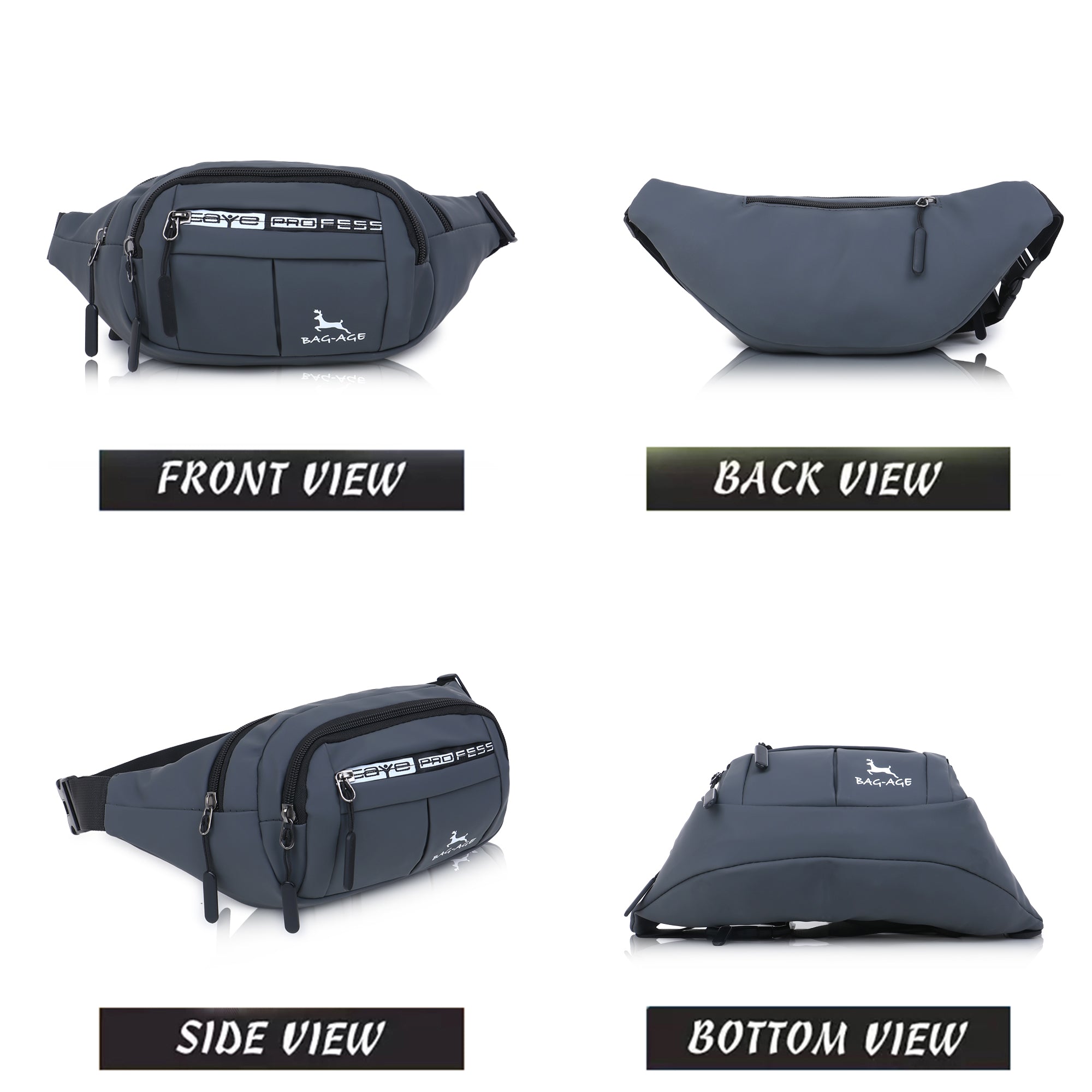 002 Fanny Pack - Grey