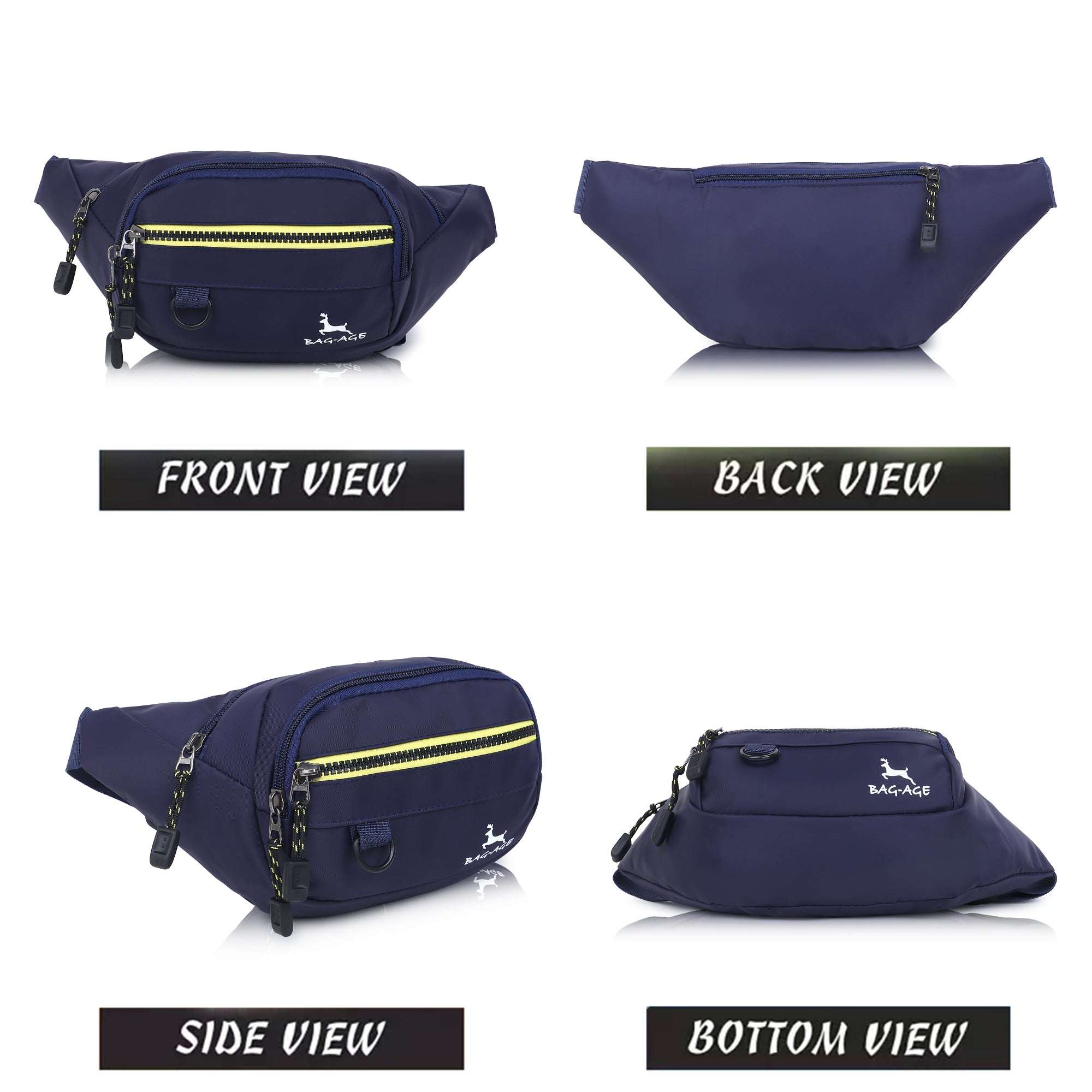 003 Fanny Pack - Navy Blue