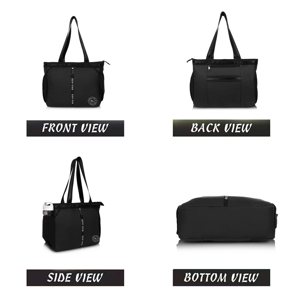 HB44S Tote Bag (13") - Black