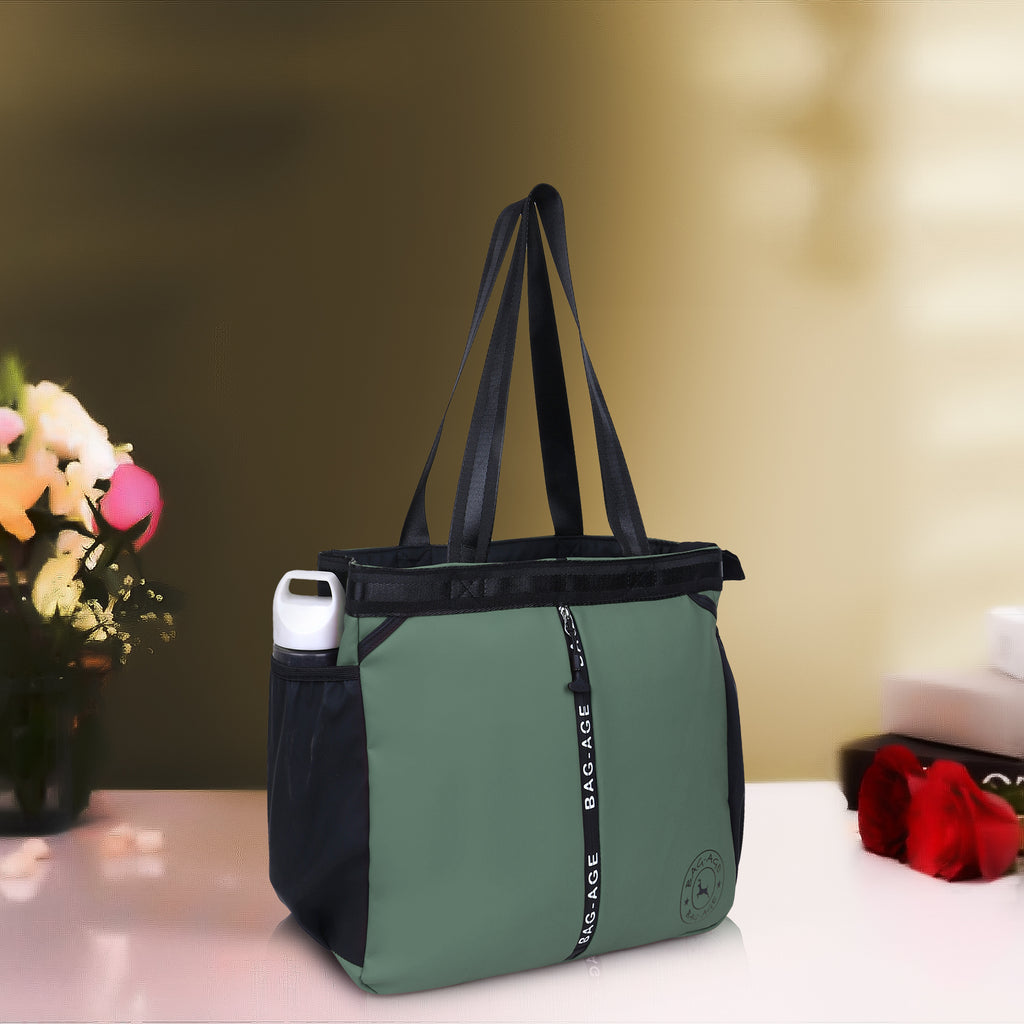 HB44 Tote Bag (15") - Olive Green