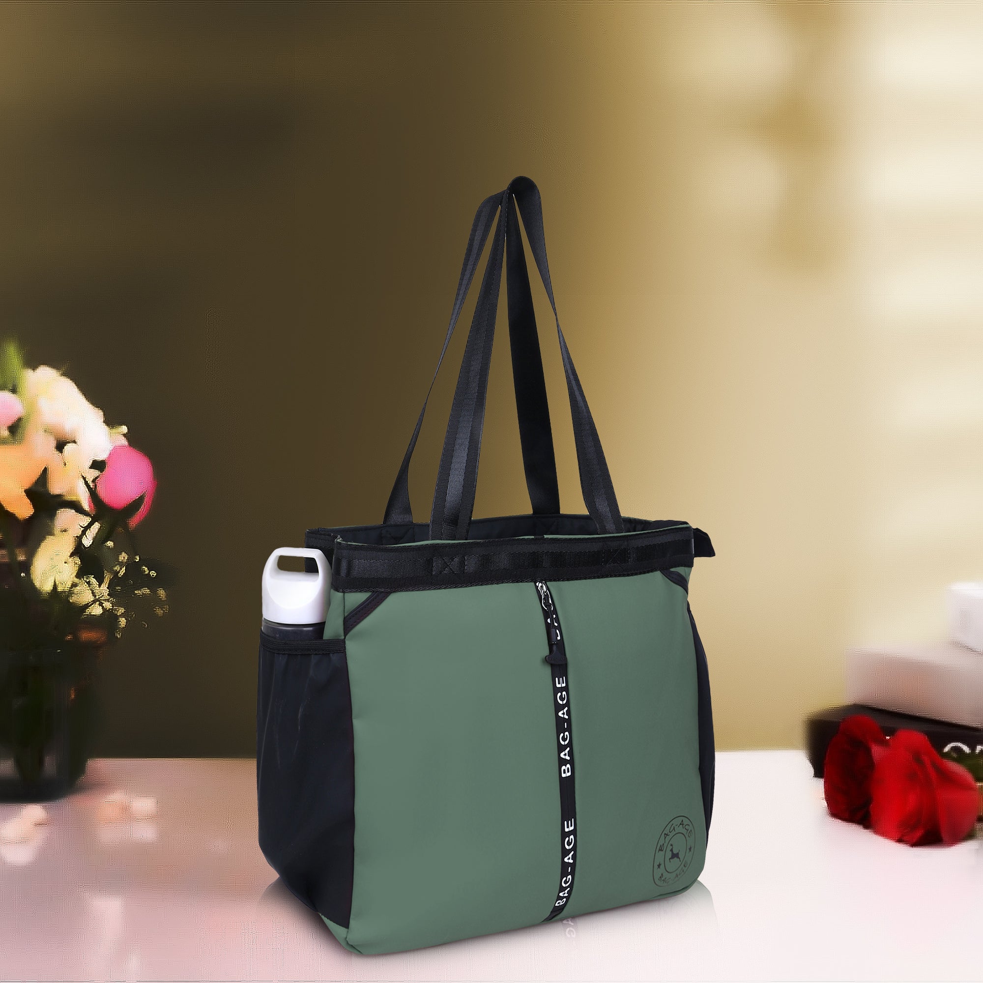 HB44 Tote Bag (15") - Olive Green