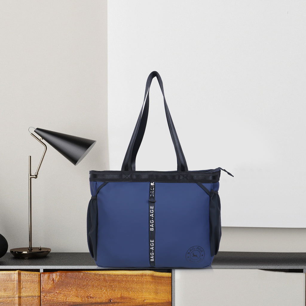 HB44S Tote Bag (13") - Navy Blue