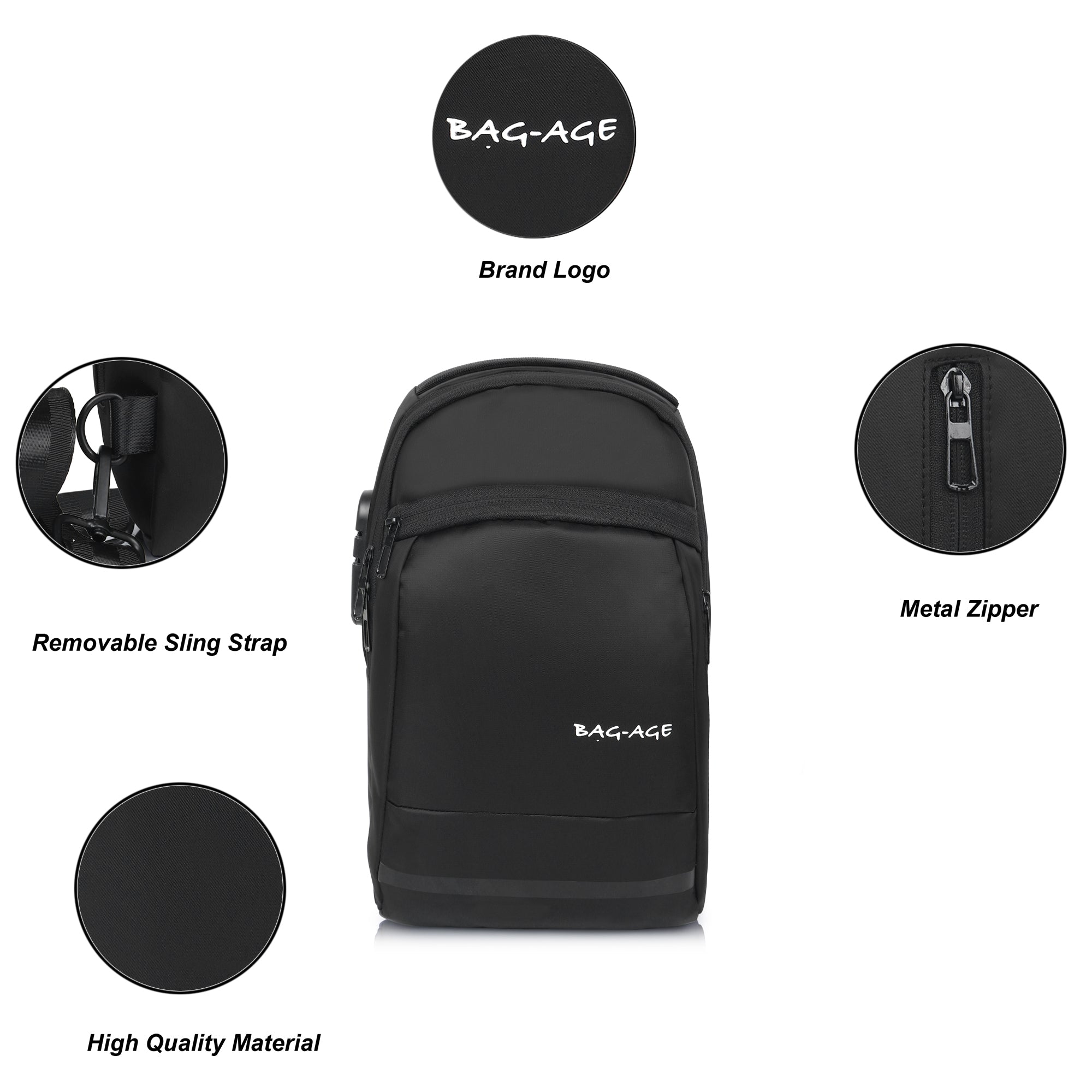 5005 Sling Bag - Black