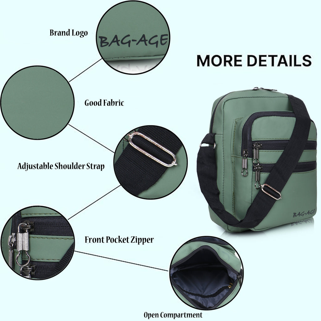 4009 Sling Bag - Olive Green