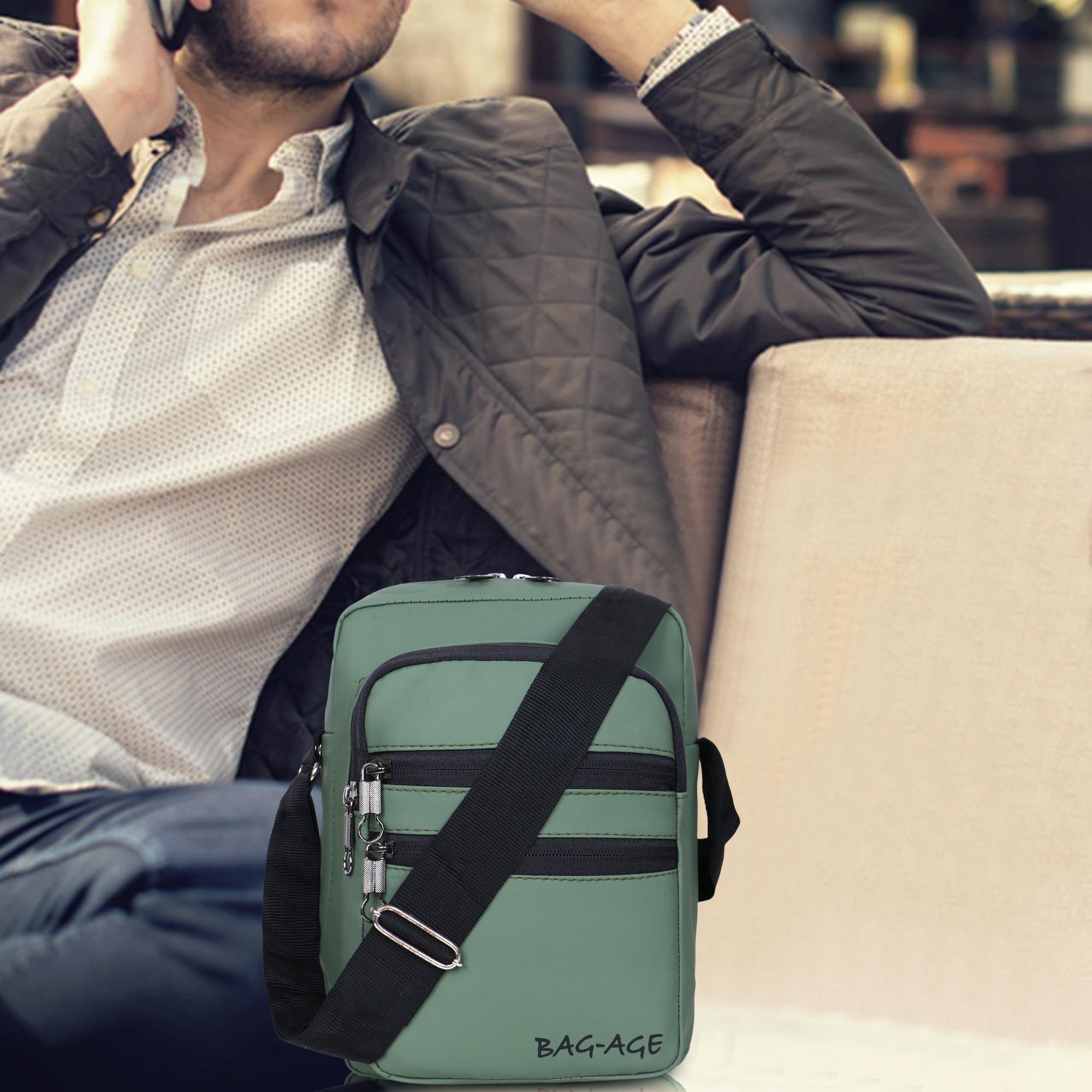 4009 Sling Bag - Olive Green