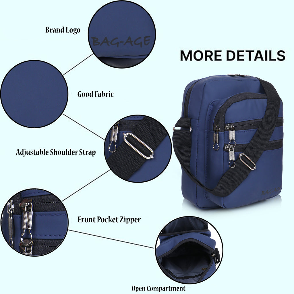 4009 Sling Bag - Navy Blue