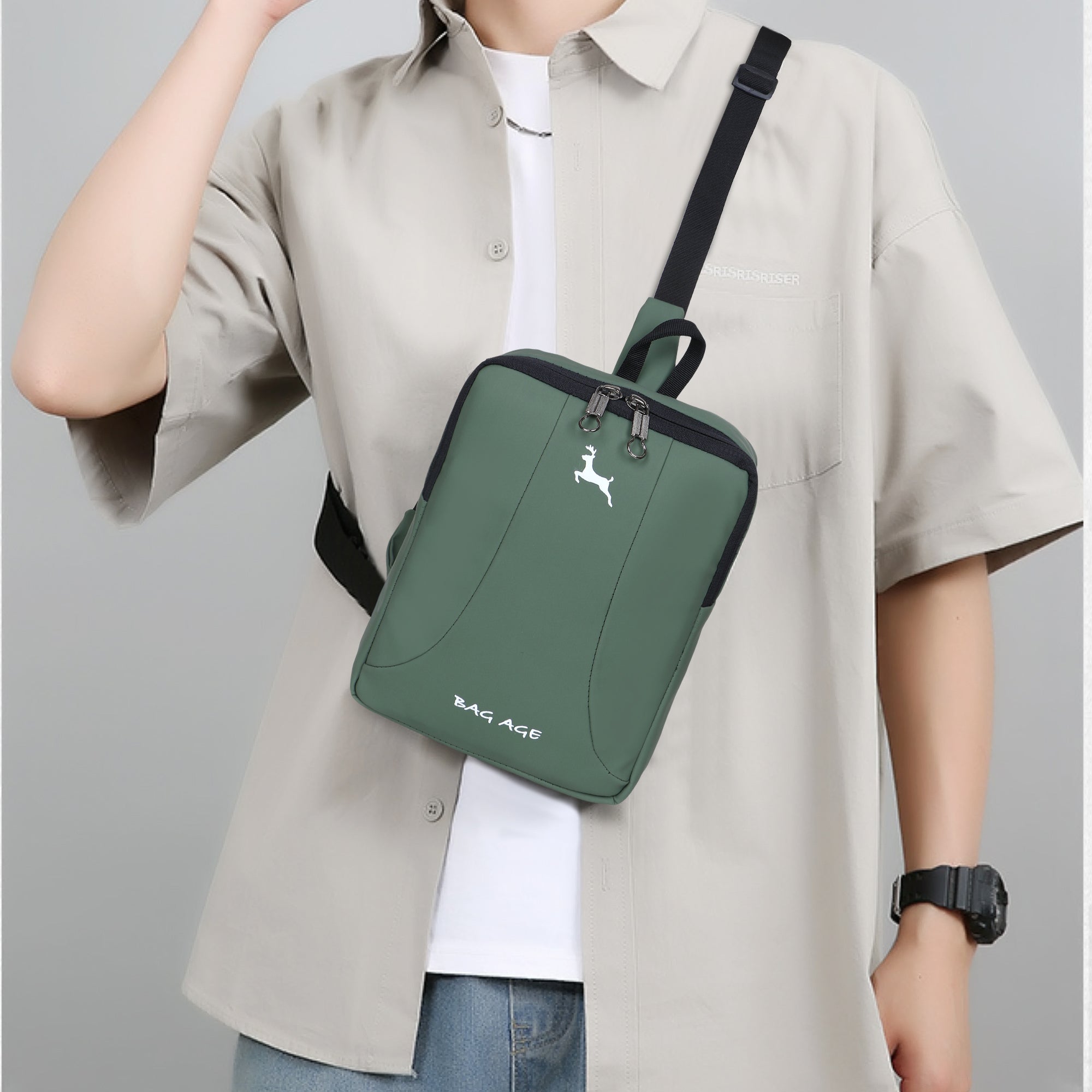 4010 Sling Bag - Olive Green