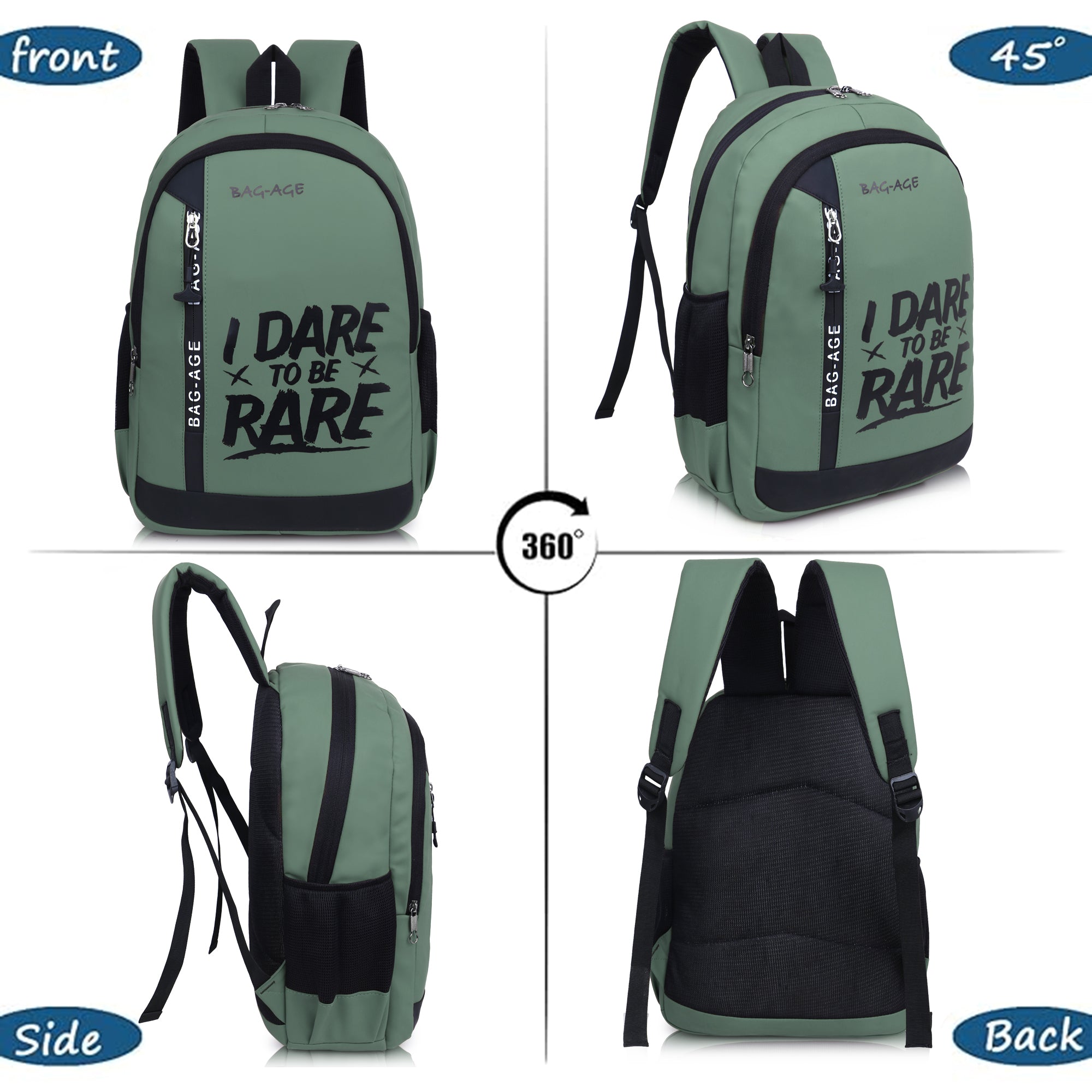 9603 College Bag - Olive Green