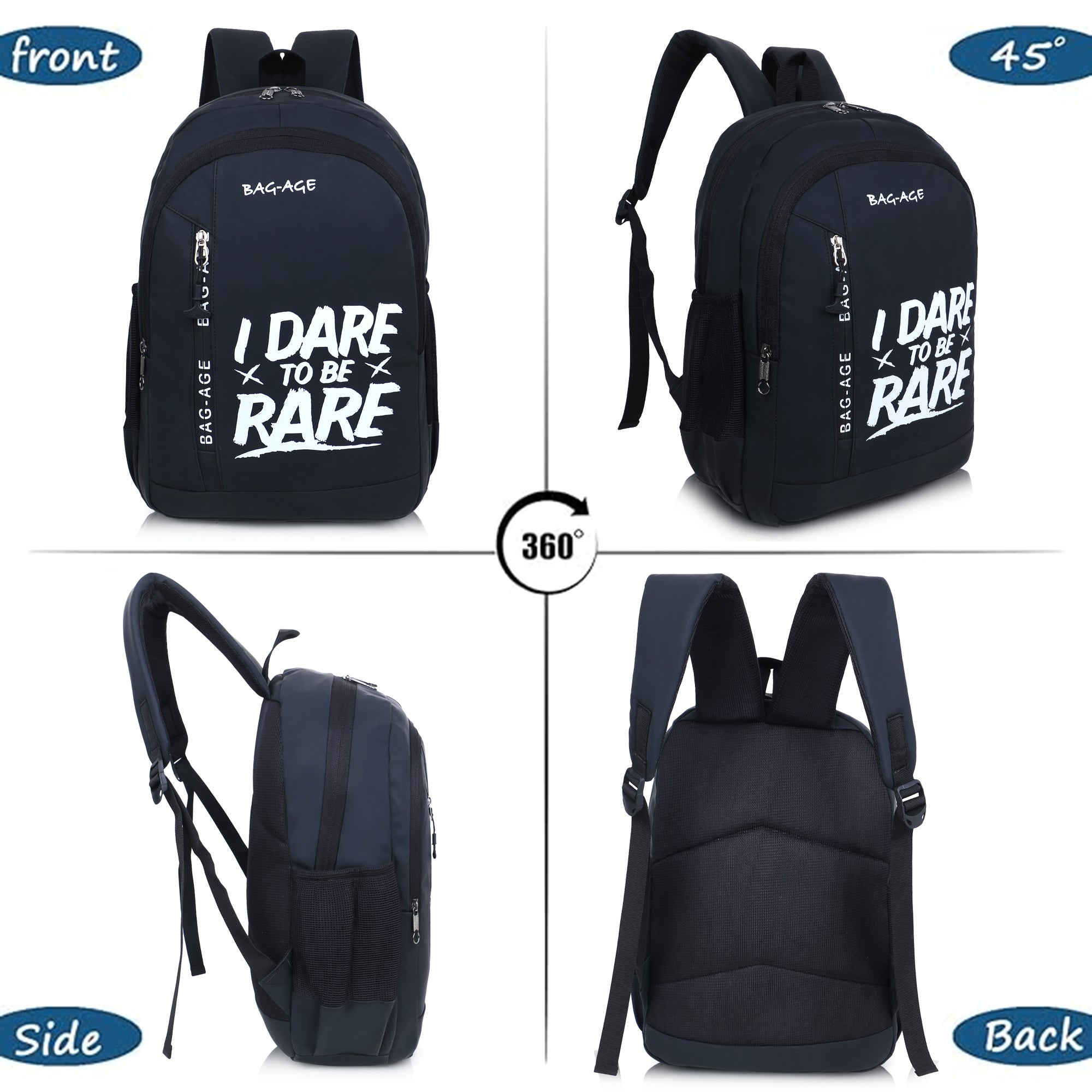9603 College Bag - Black