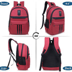 9602 College Bag - Red