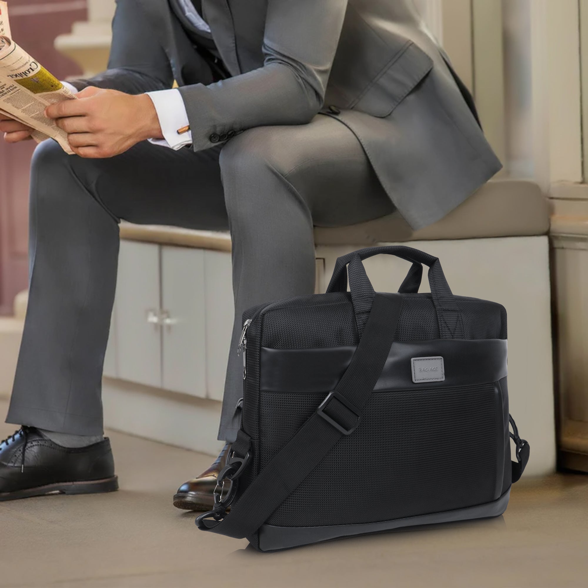 2113 Laptop Bag (14") - Black