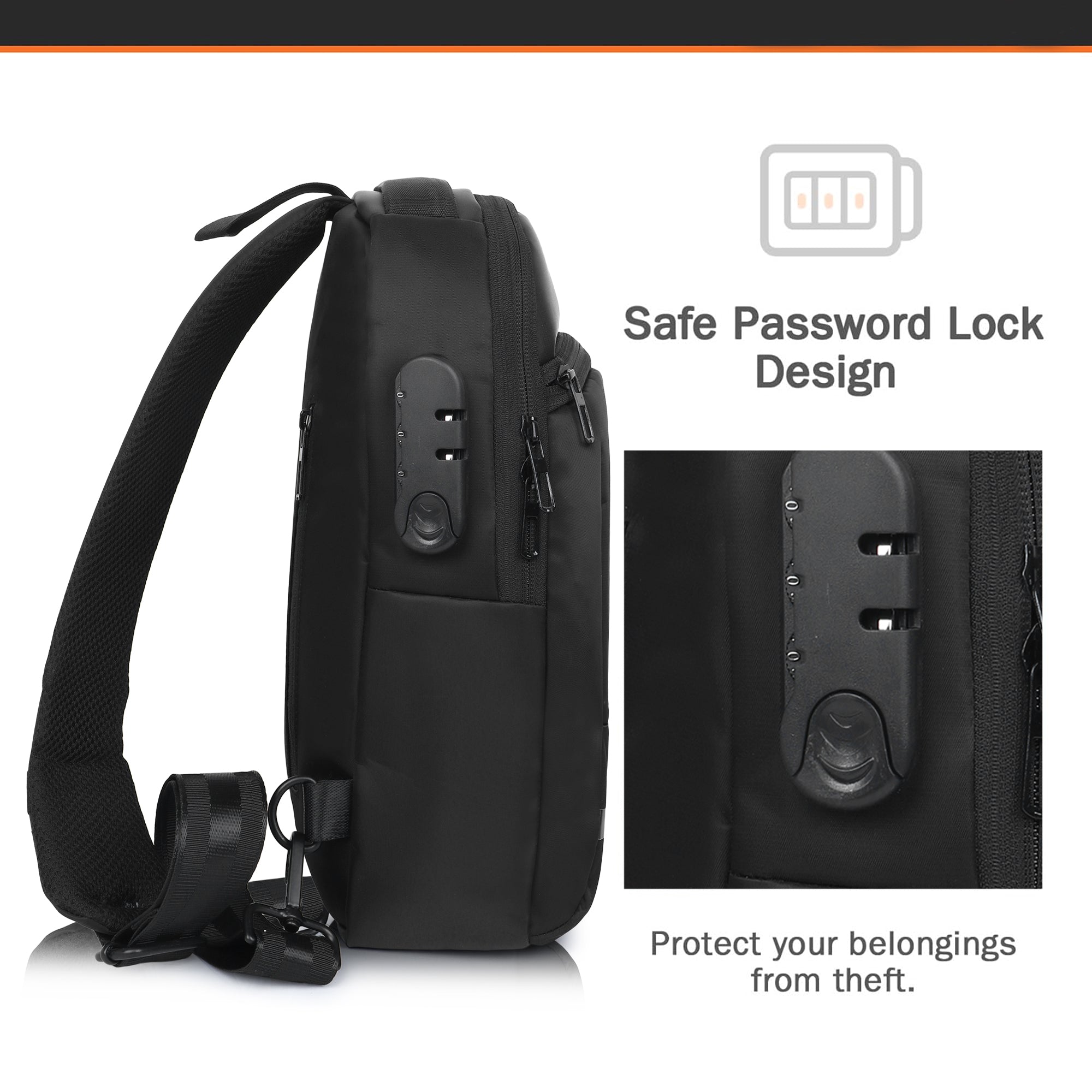 5005 Sling Bag - Black