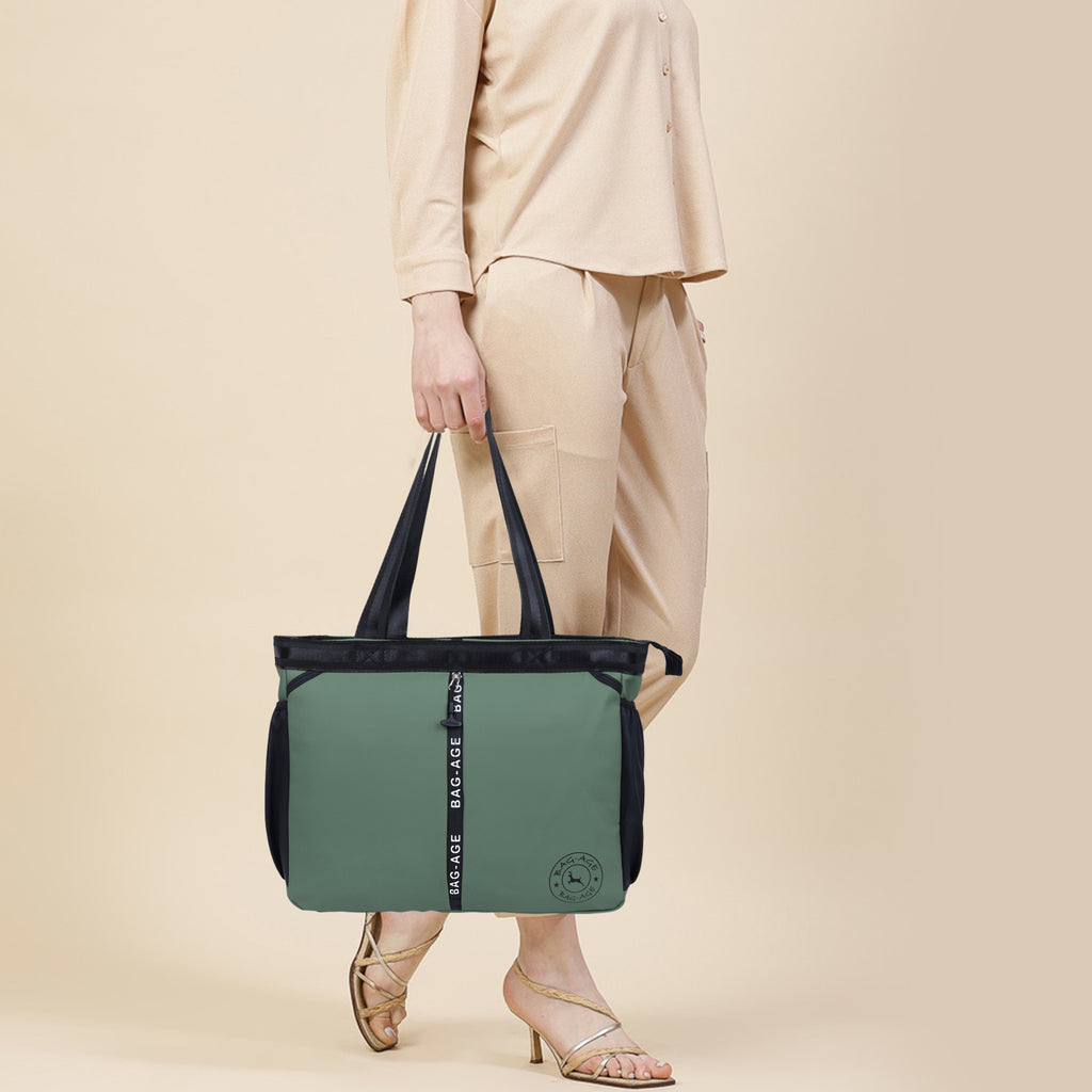 HB44 Tote Bag (15") - Olive Green