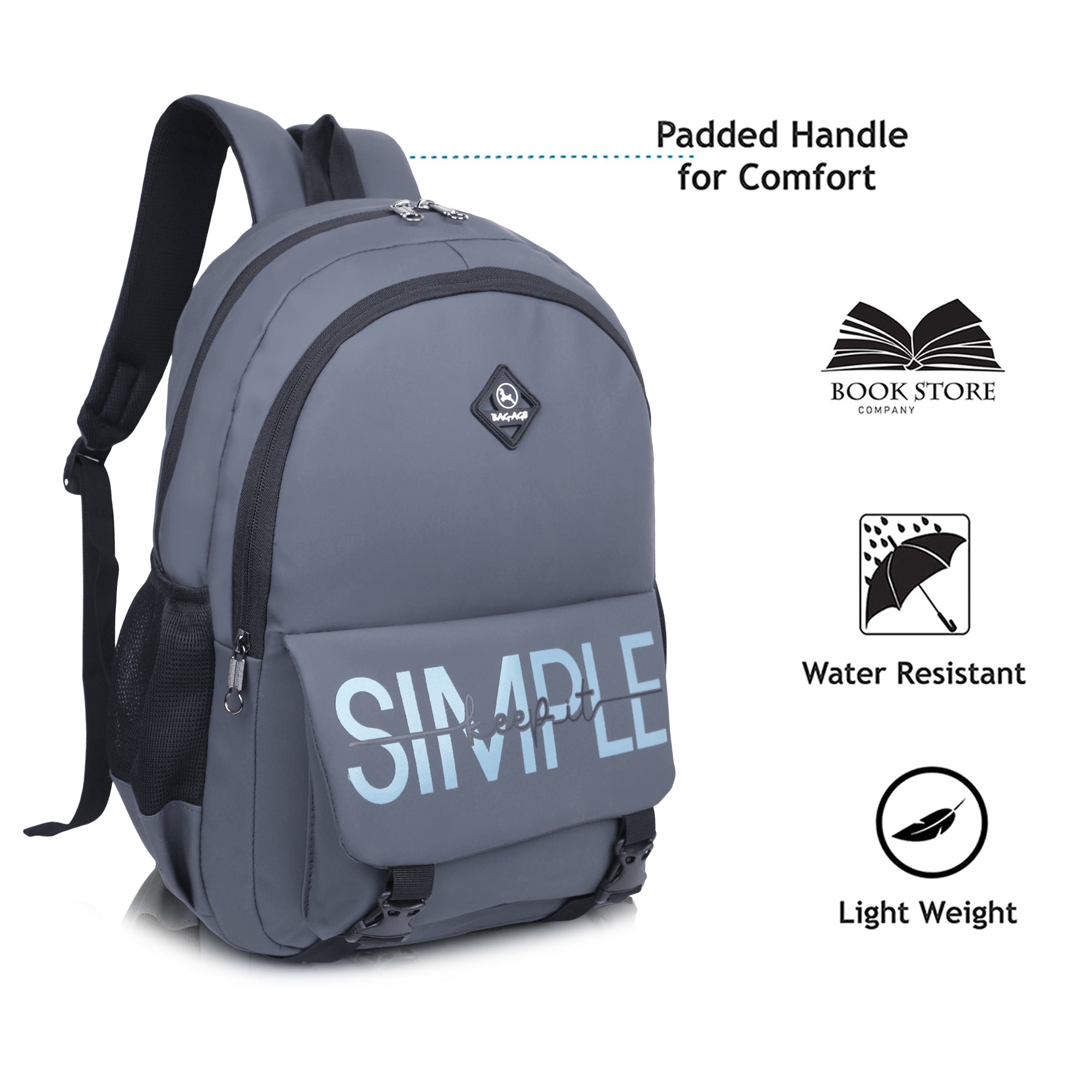 9601 College Bag - Grey