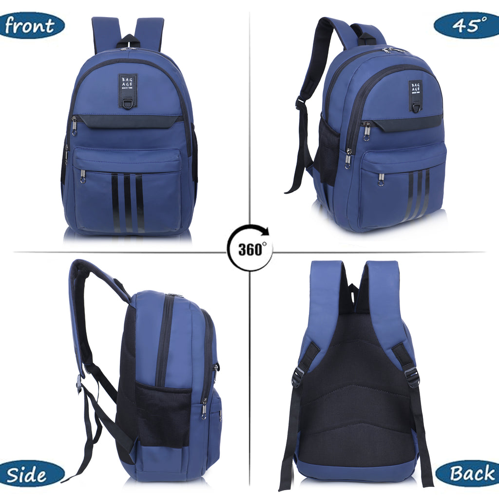 9602 College Bag - Navy Blue