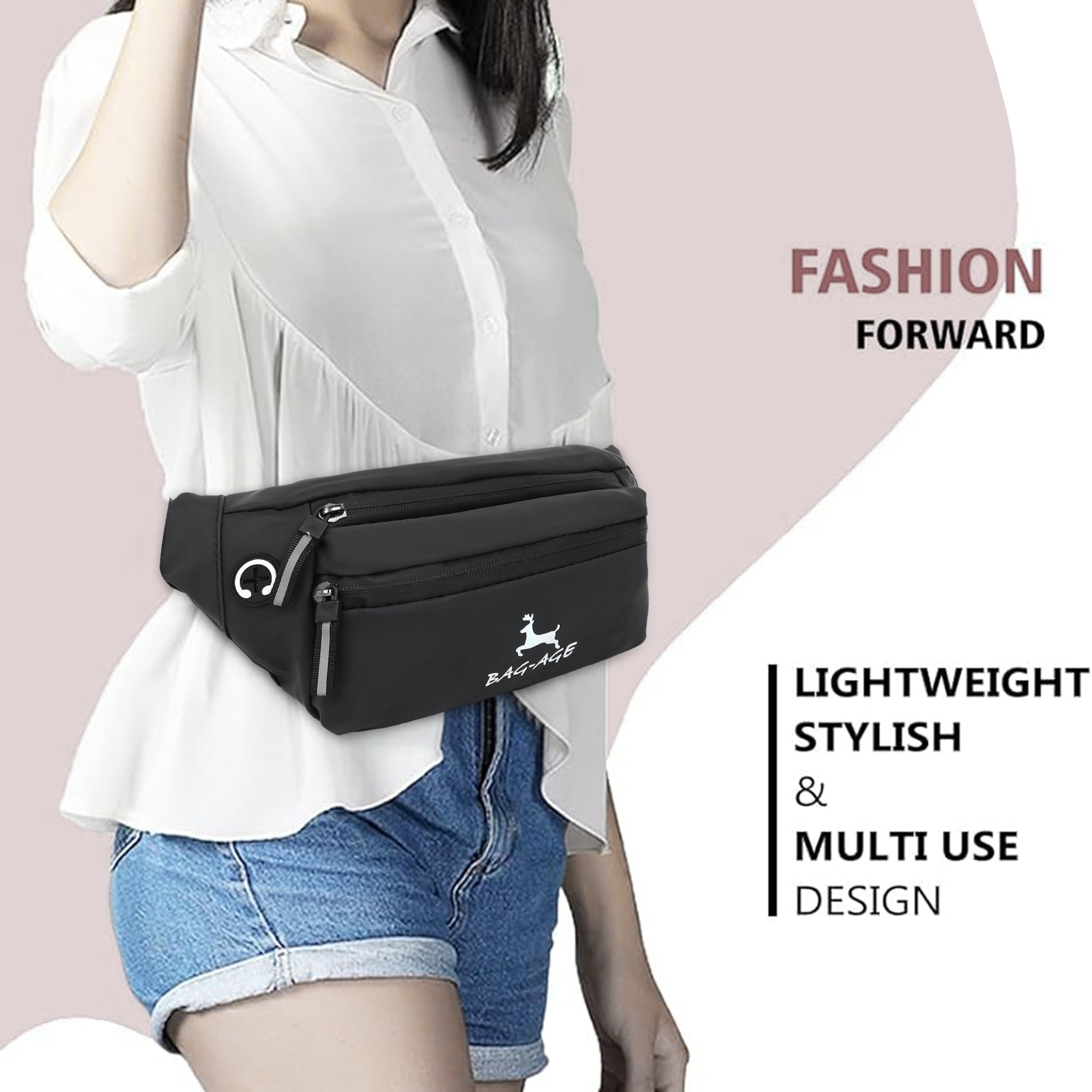 001 Fanny Pack - Black