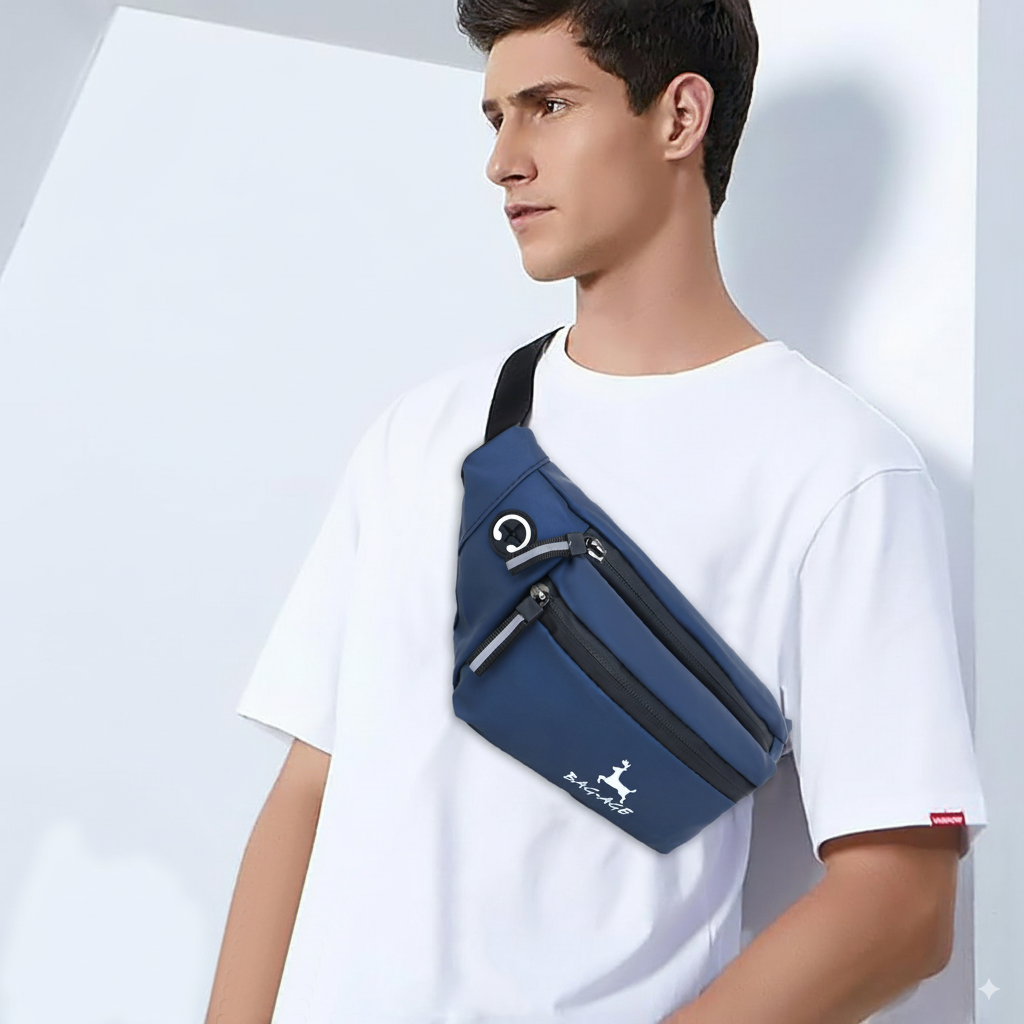 001 Fanny Pack - Navy Blue