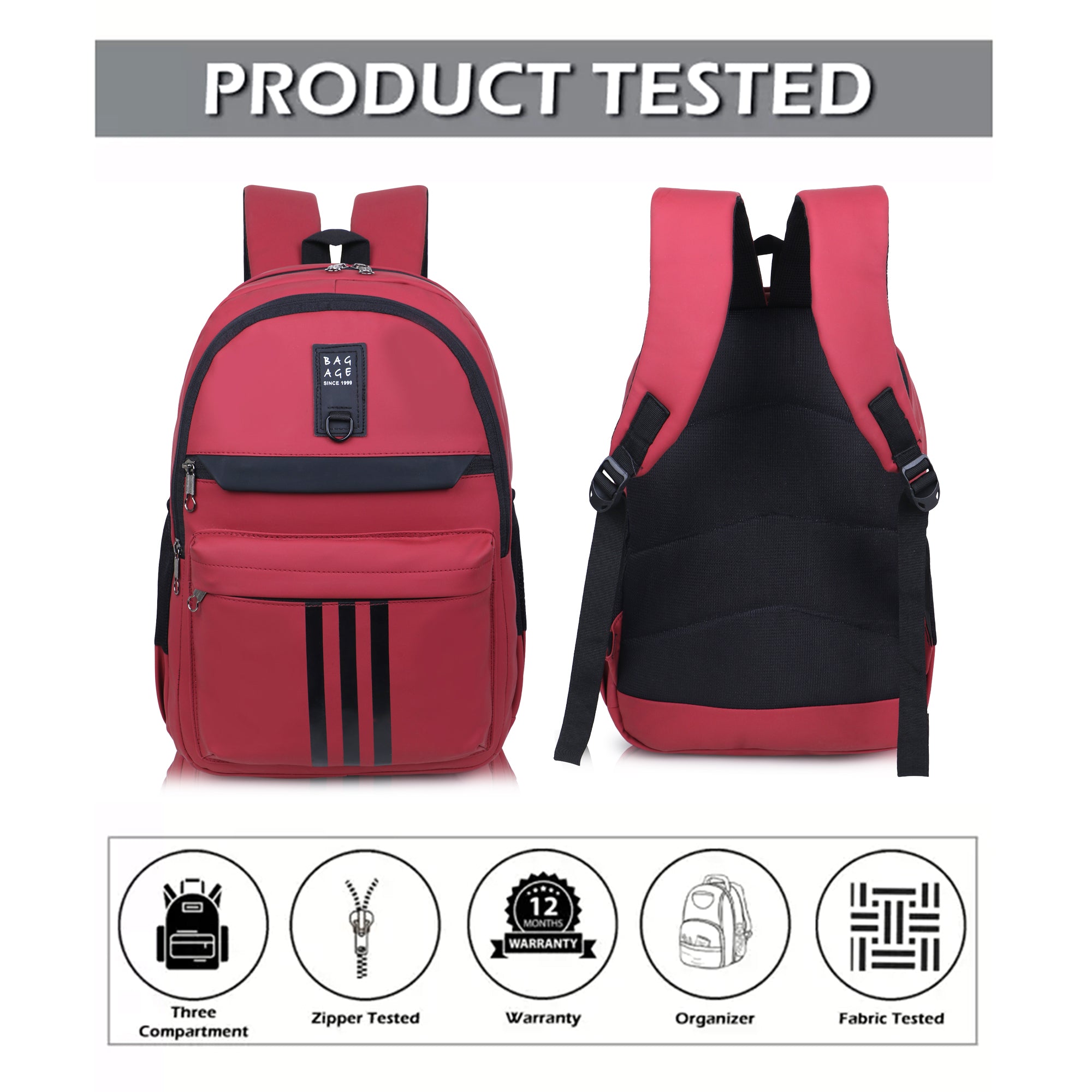 9602 College Bag - Red