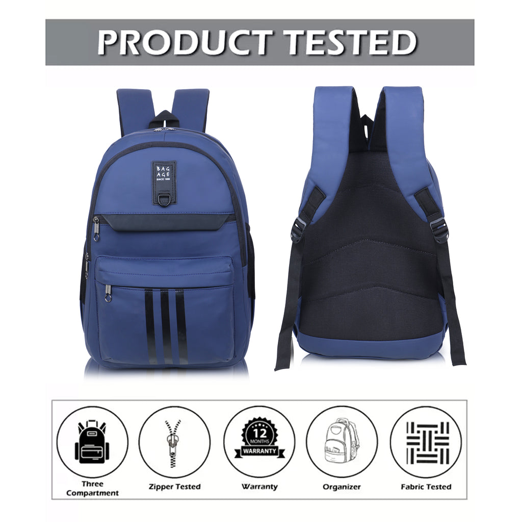 9602 College Bag - Navy Blue