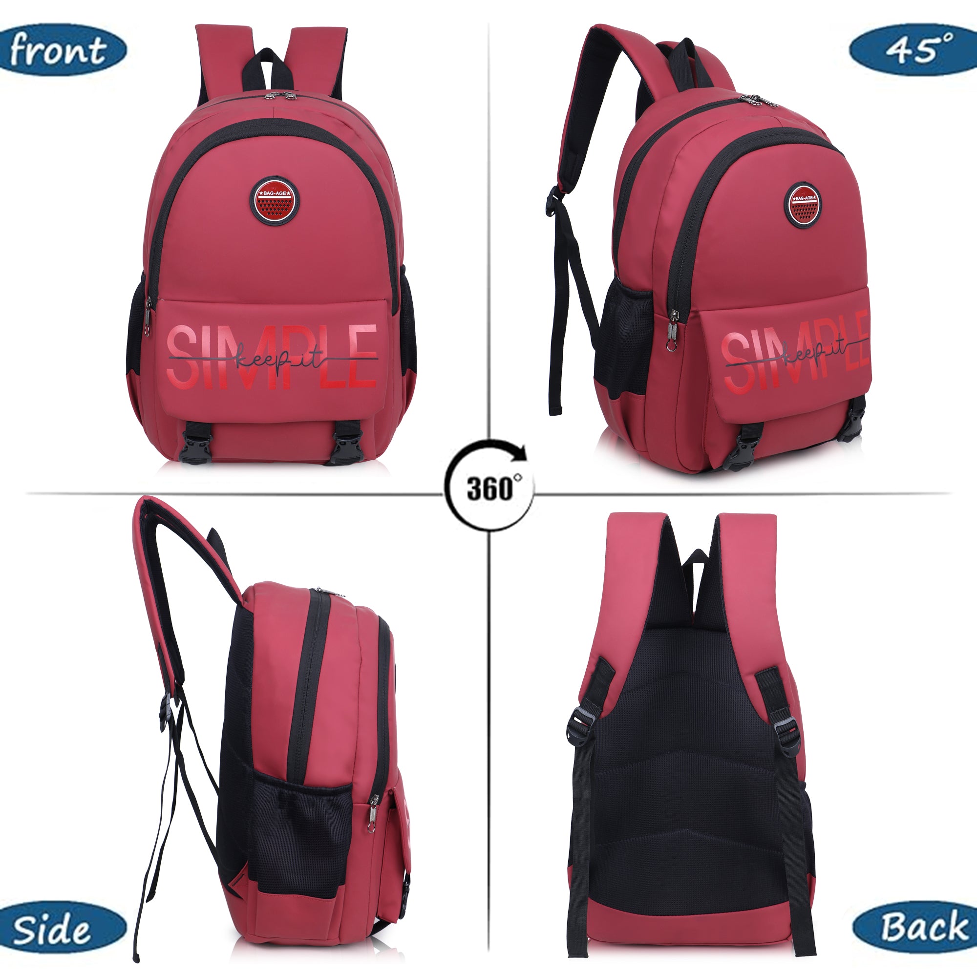 9601 College Bag - Red