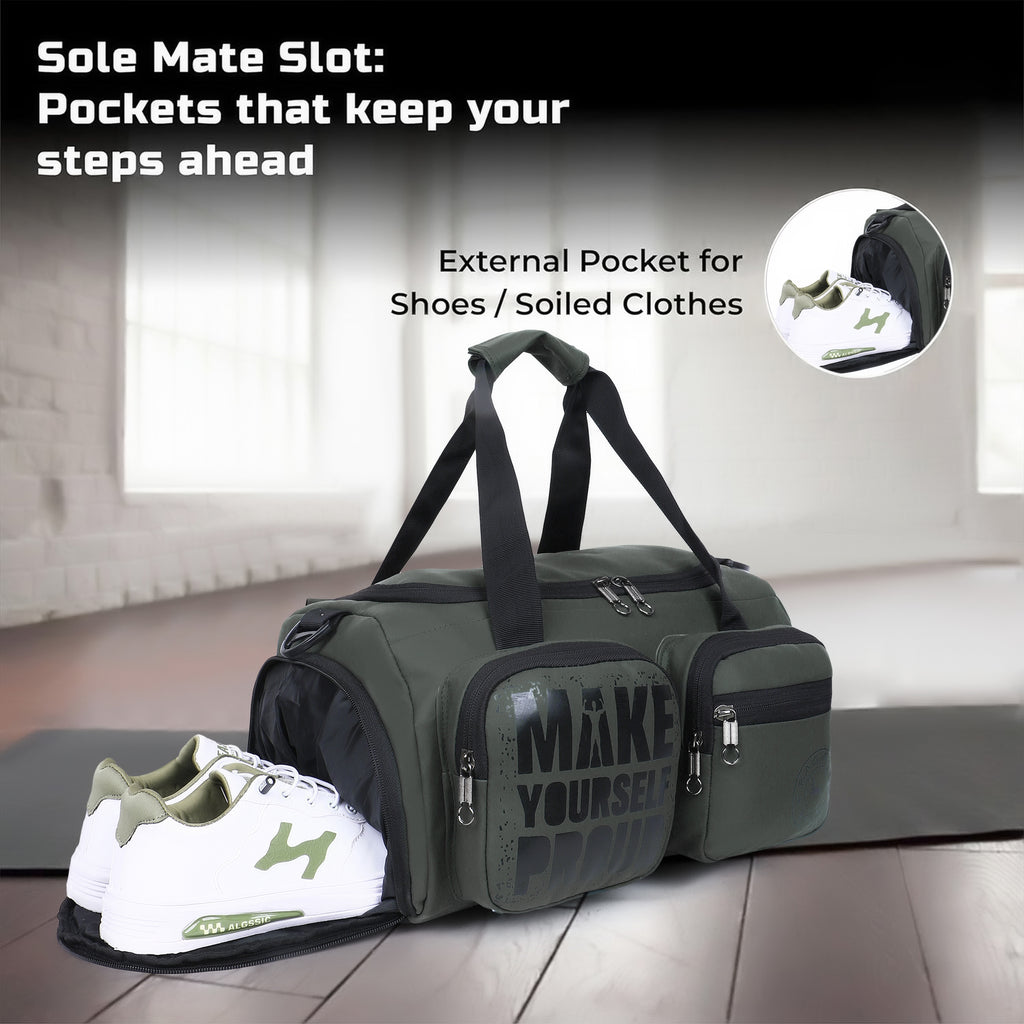7801 Gym Bag - Dark Green