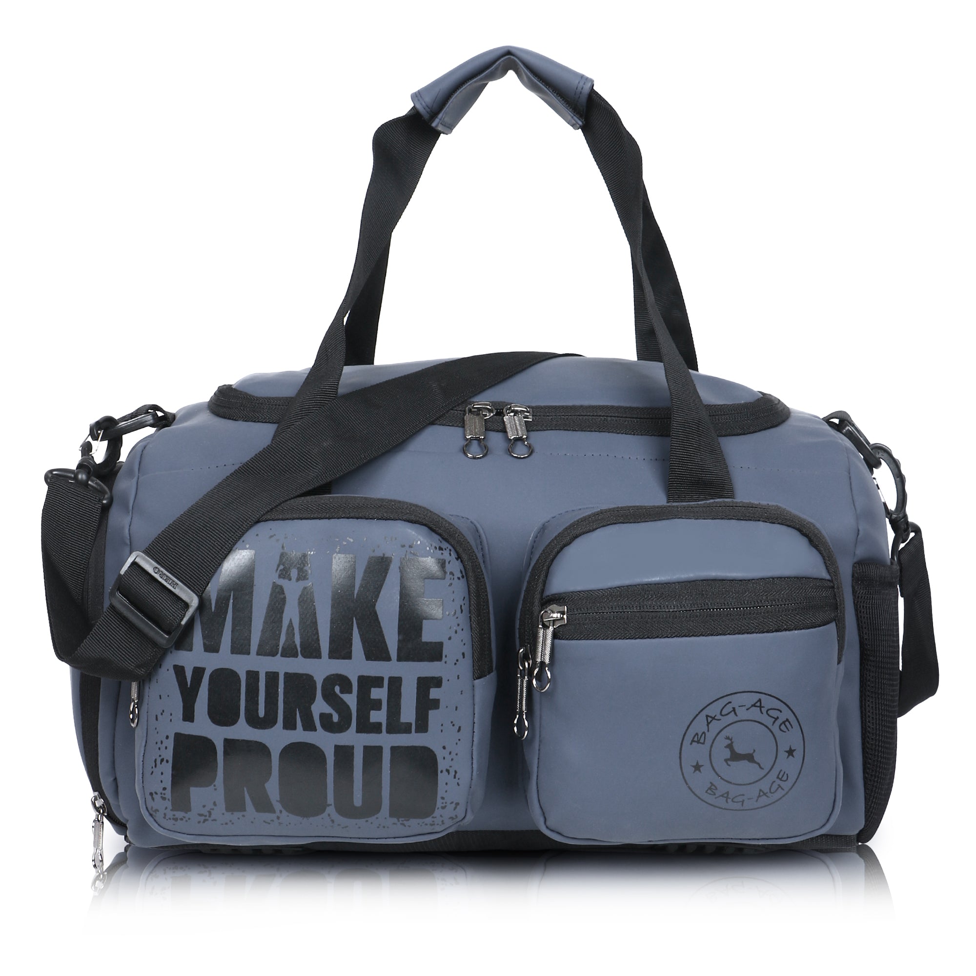 7801 Gym Bag - Grey