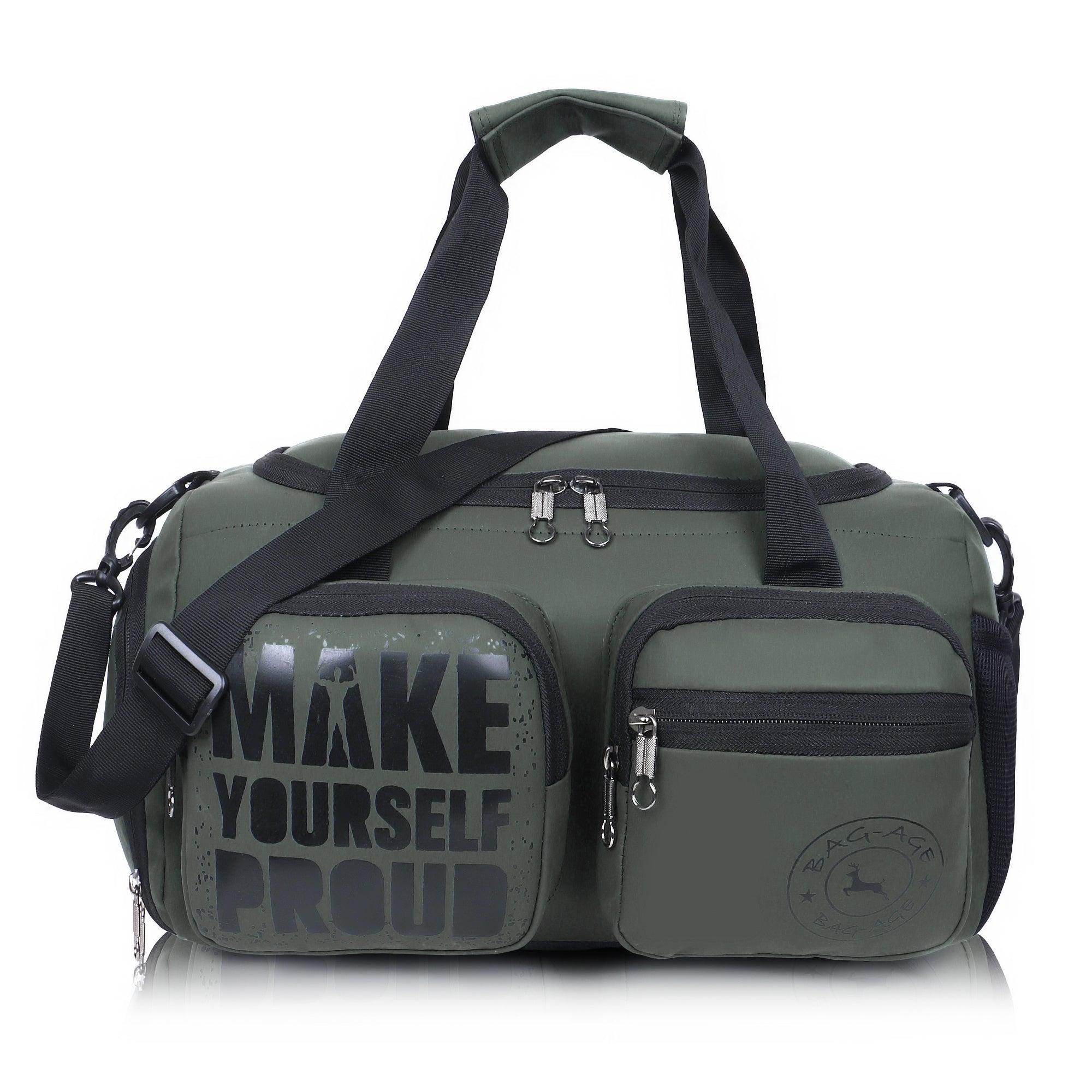 7801 Gym Bag - Dark Green