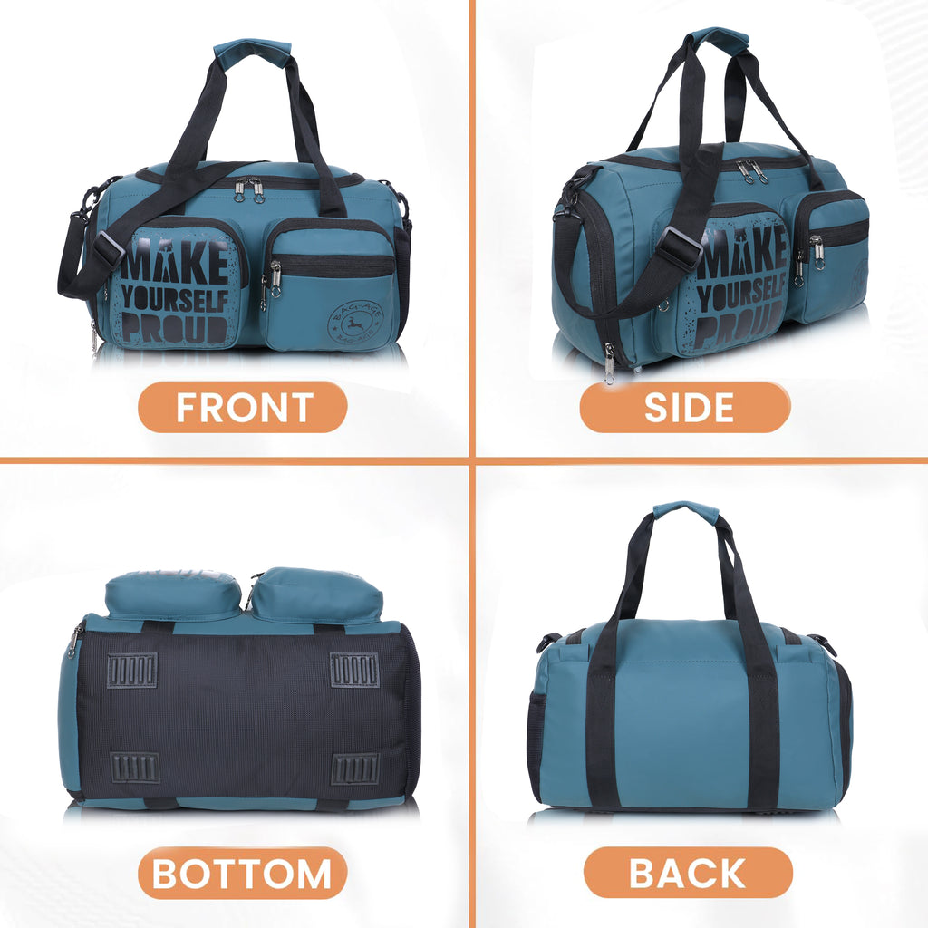7801 Gym Bag - Teal Blue