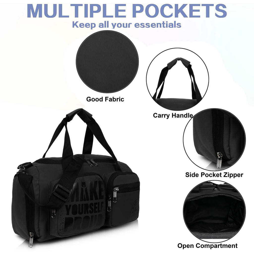7801 Gym Bag - Black