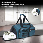 7801 Gym Bag - Teal Blue