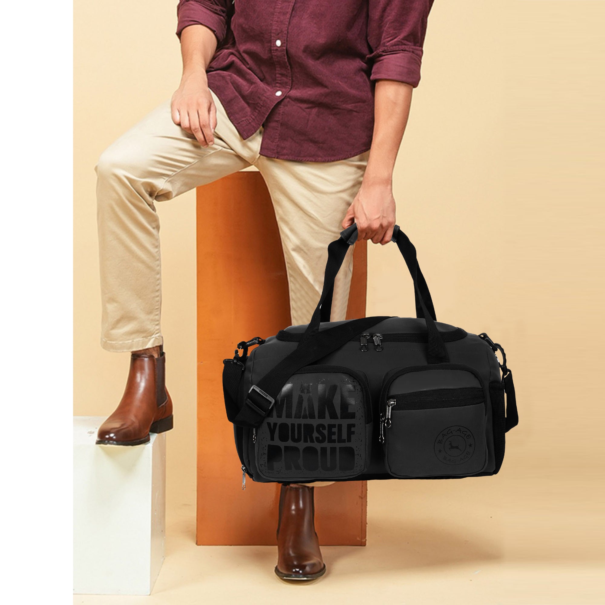 7801 Gym Bag - Black