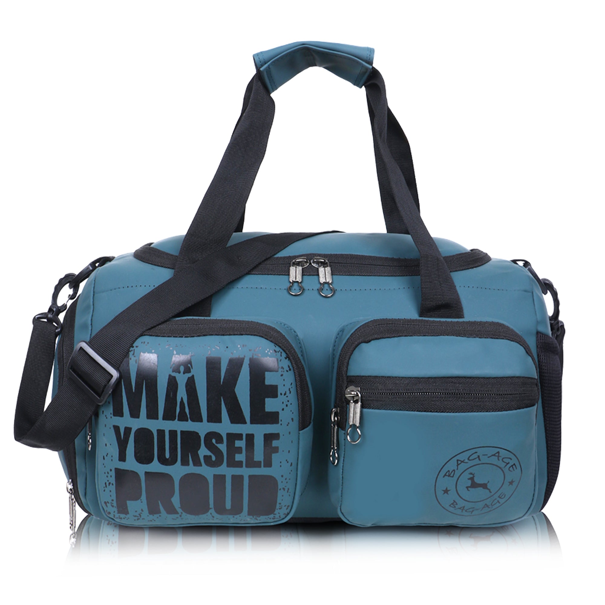 7801 Gym Bag - Teal Blue