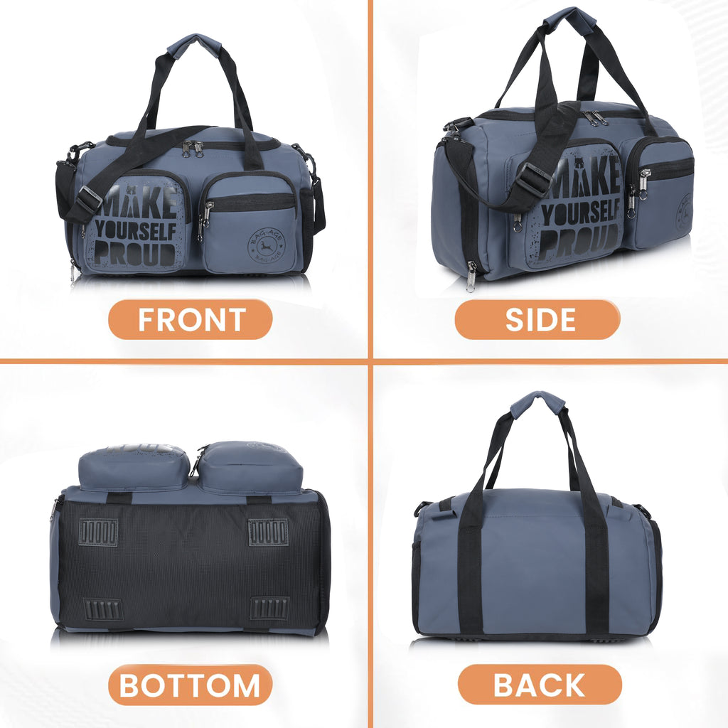 7801 Gym Bag - Grey