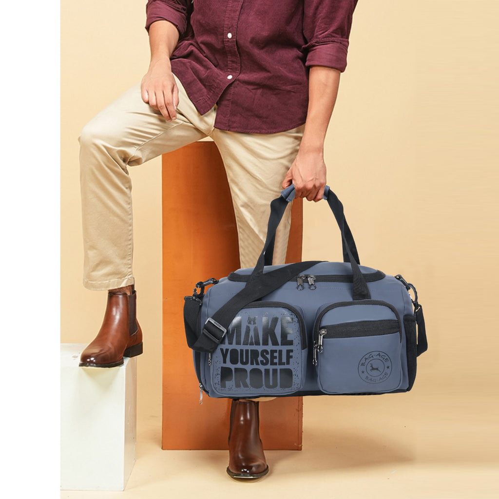 7801 Gym Bag - Grey